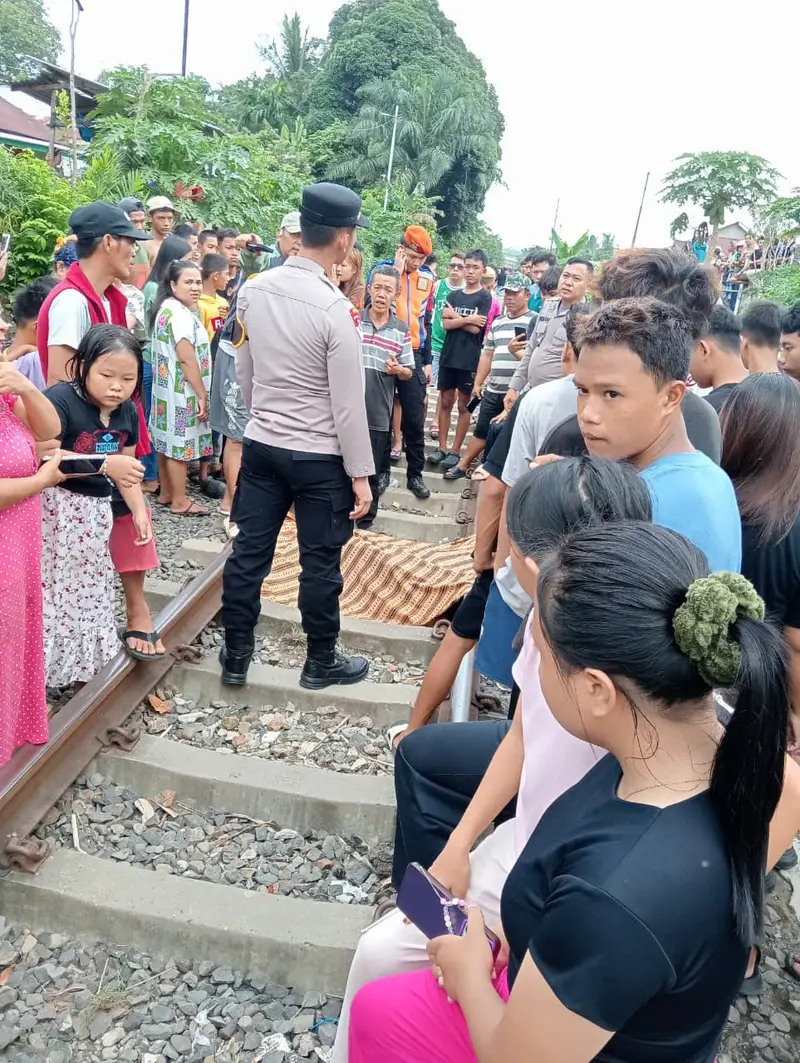 Remaja Disabilitas Tewas Tertabrak Kereta di Lubuklinggau