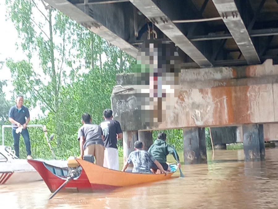Pria Ditemukan Gantung Diri di Jembatan Dondang Kukar
