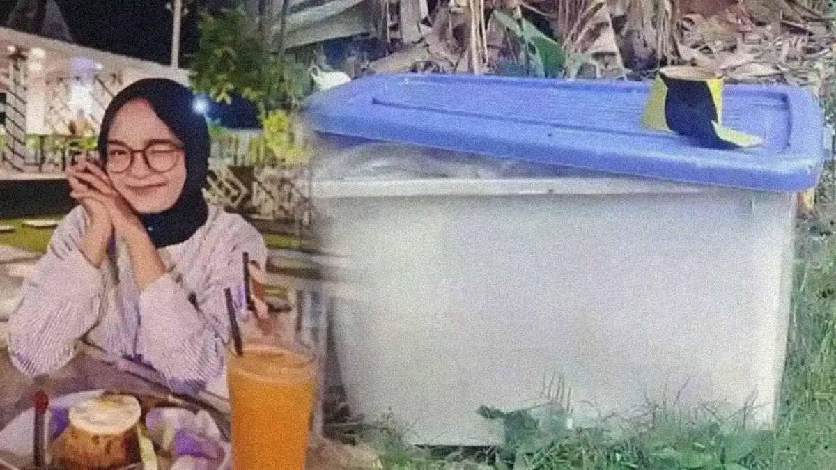 Mayat Wanita Ditemukan Dalam Boks Kontainer Plastik di Medan