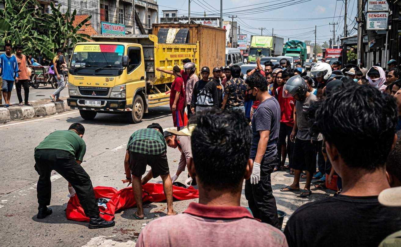 Kecelakaan Maut di Pantura Brebes, 2 Tewas Termasuk Balita