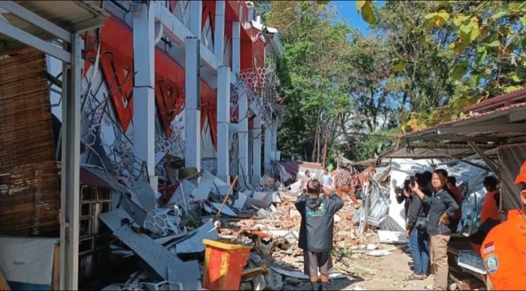 Gempa Magnitudo 7,6 Guncang Sulut, Satu Warga Tewas Tertimpa Reruntuhan