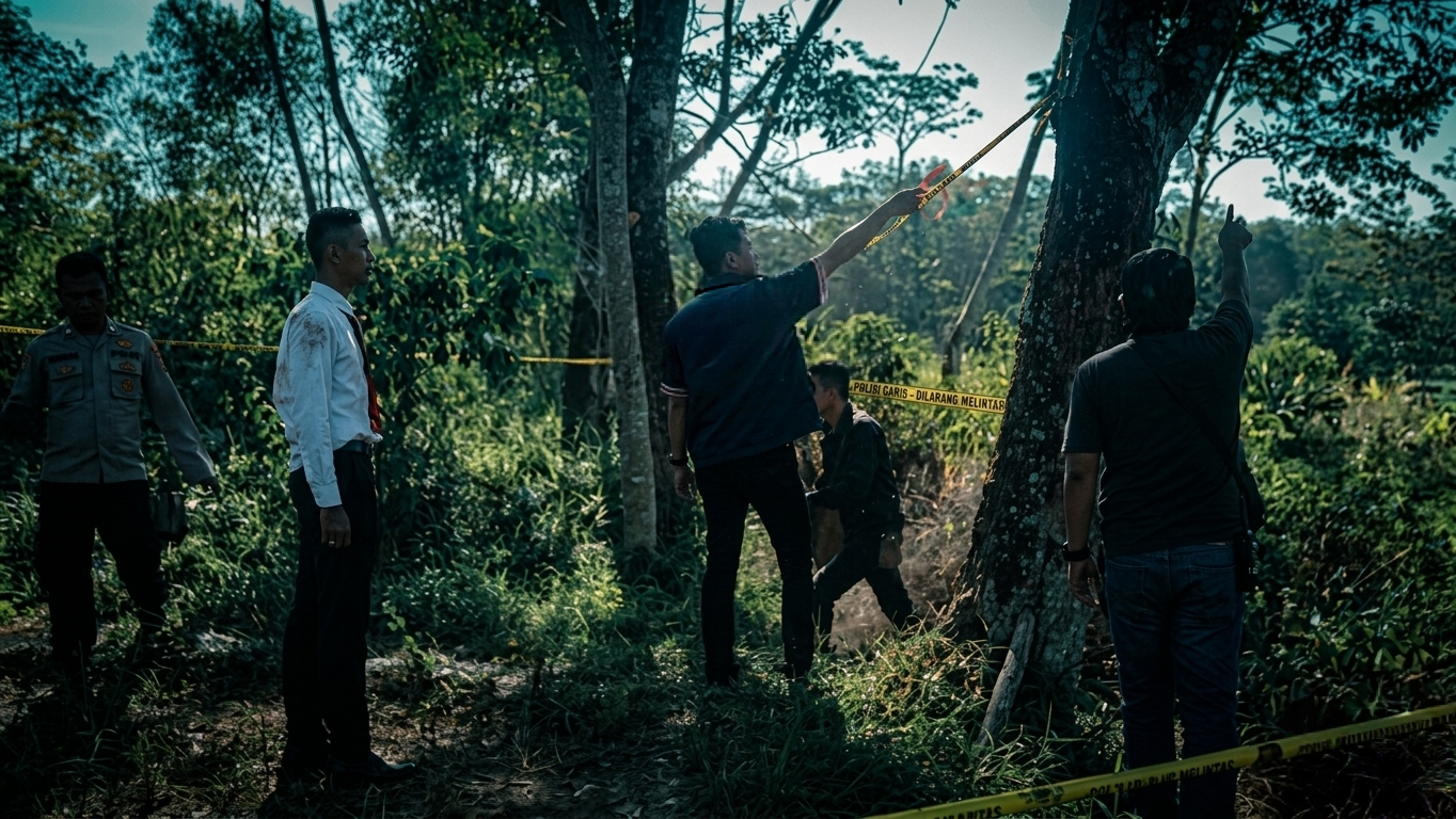 Petani di Cipatujah Tasikmalaya Ditemukan Tewas Tergantung di Pohon Karet