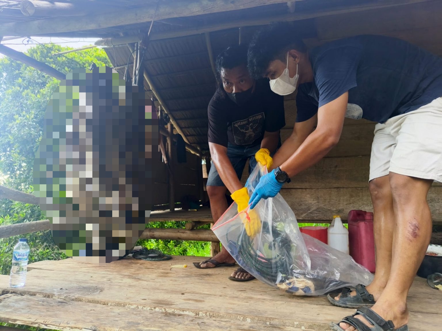 Geger! Mayat Membusuk Ditemukan di Toloeyan Desa Lobu, Diduga Buronan Kasus Penyerangan