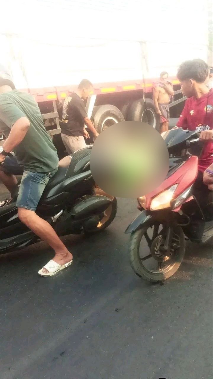 Pengendara Motor Tewas Terlindas Truk saat Hendak Menyeberang di Ajibarang Banyumas