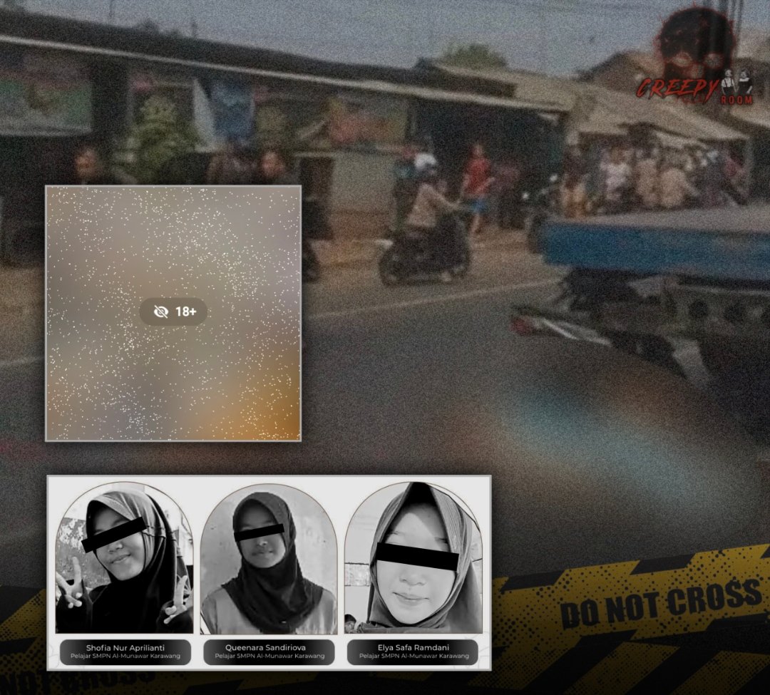 Kecelakaan Maut Karawang: 3 Siswi SMP Tewas Tabrak Truk Mogok