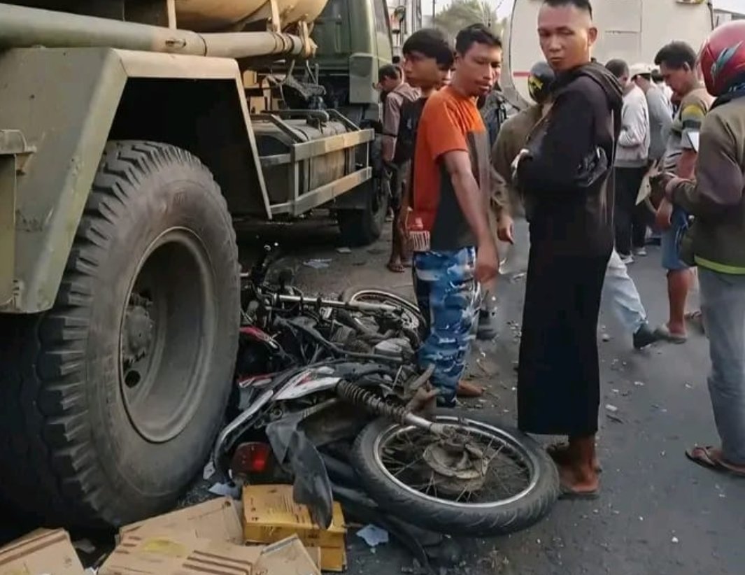 Kecelakaan Maut di Marelan Medan, Pemuda Tewas Terlindas Ban Truk Tangki